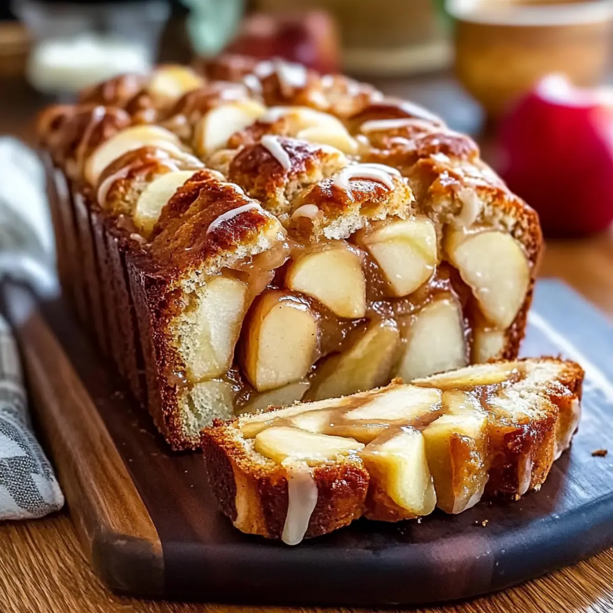Deliciously Moist Apple Fritter Bread for Cozy Mornings