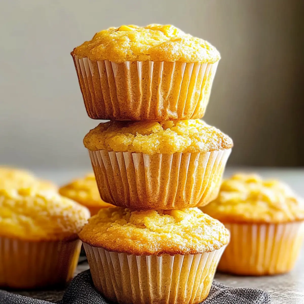Moist Cornbread Muffins with a Creamy Twist You’ll Love