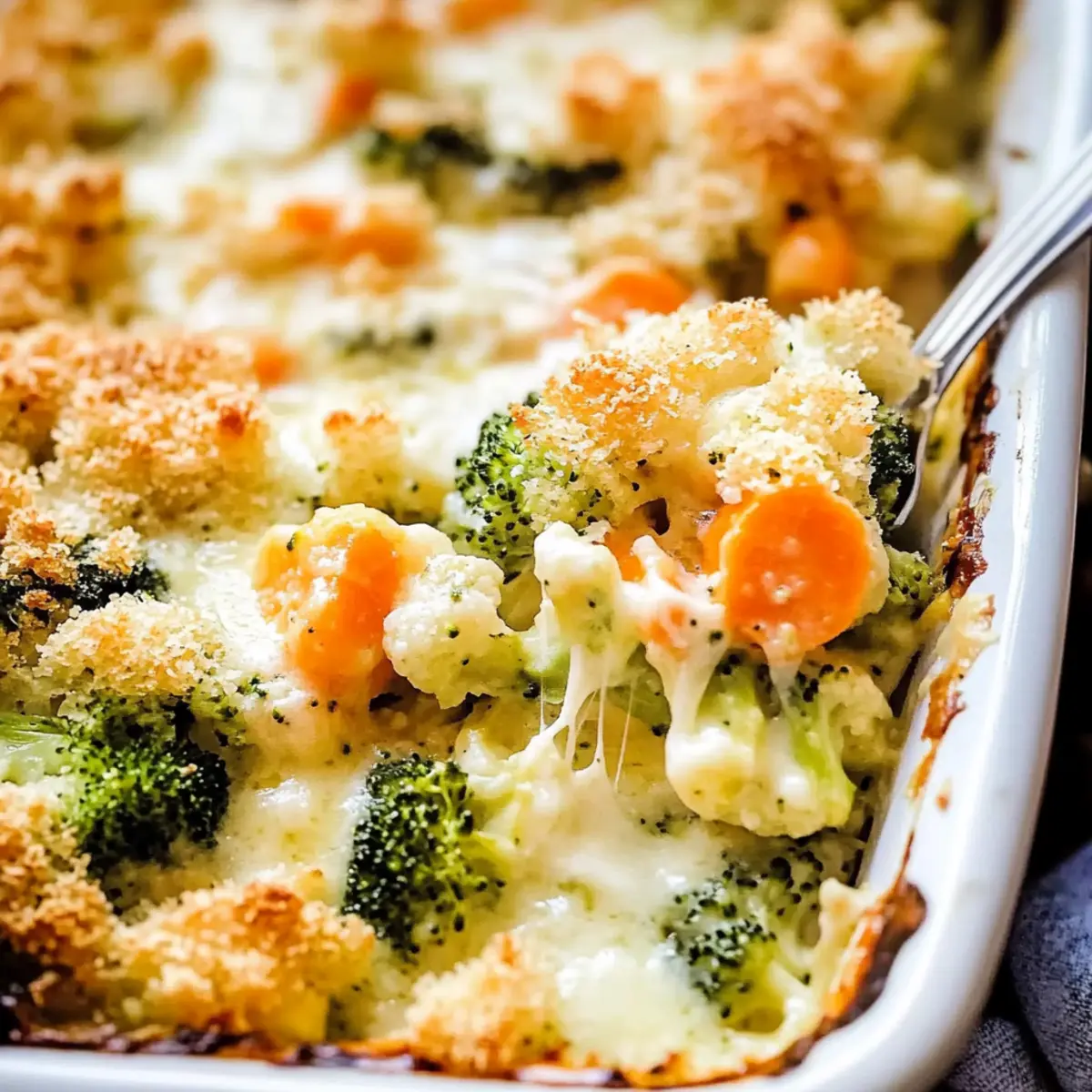 Delicious Creamy Vegetable Casserole for Cozy Nights