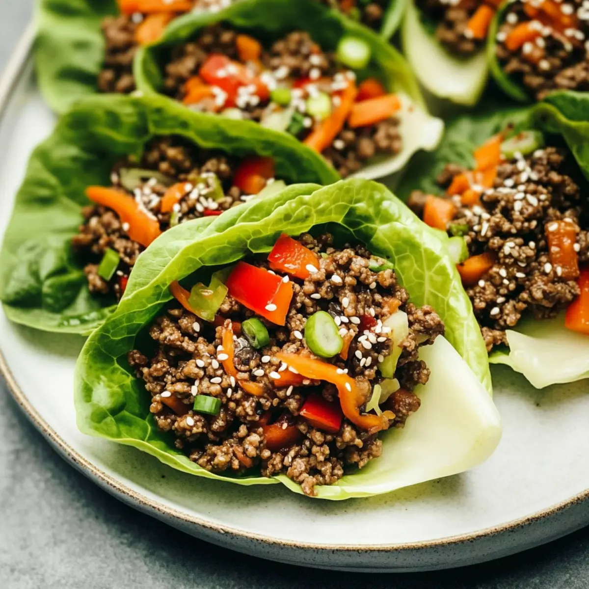 Ground Beef Lettuce Wraps: A Flavorful, Healthy Delight