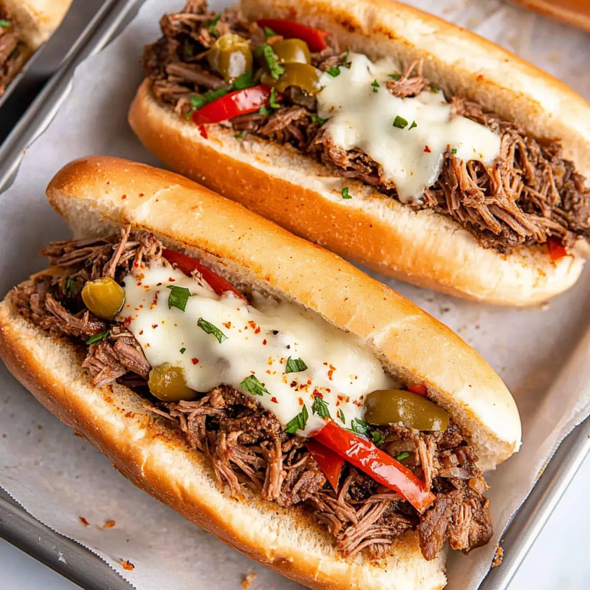 Italian Beef Sandwiches That Melt in Your Mouth