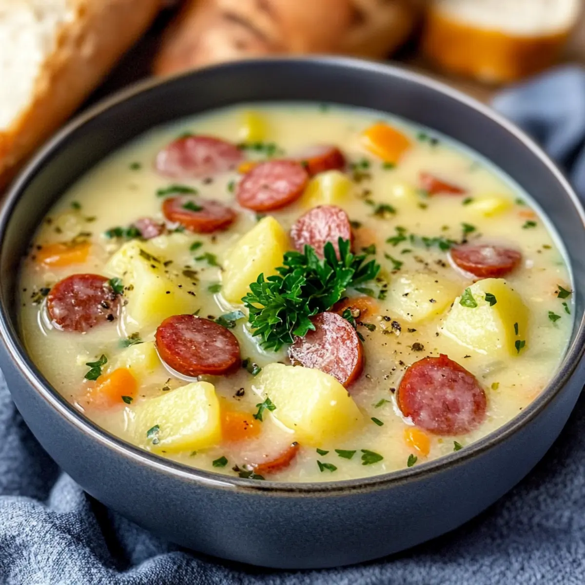 Comforting Kielbasa Potato Soup for Cozy Nights In