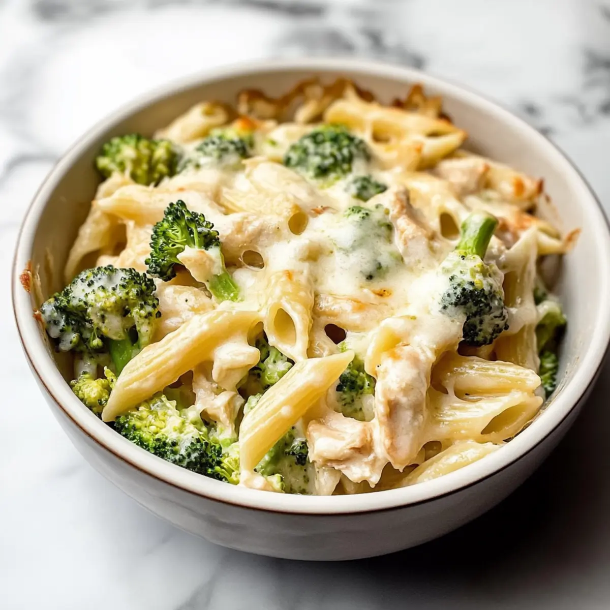 Creamy Chicken and Broccoli Alfredo Bake for Cozy Nights