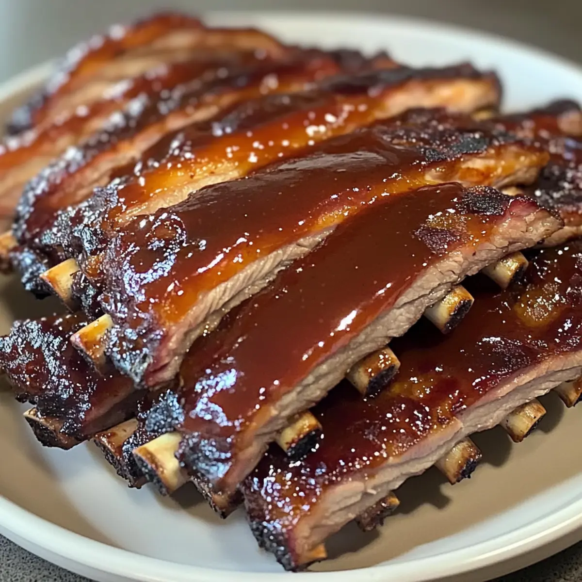 Irresistibly Tender Crock Pot BBQ Ribs with Sweet Baby Ray