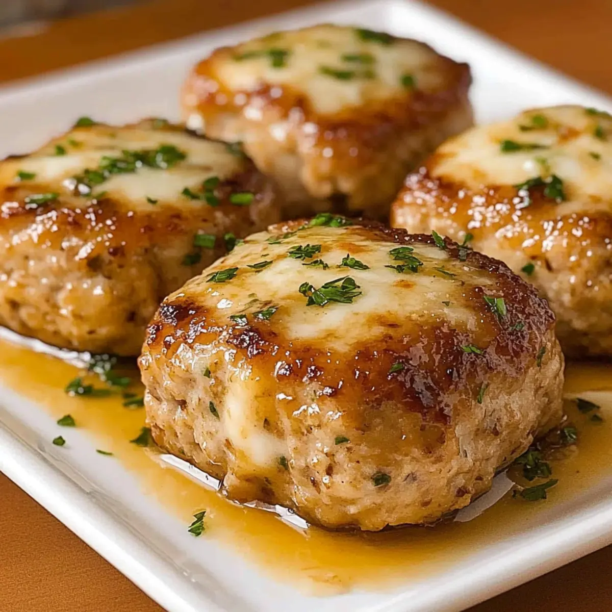 Savory Garlic Parmesan Chicken Meatloaves for Cozy Dinners