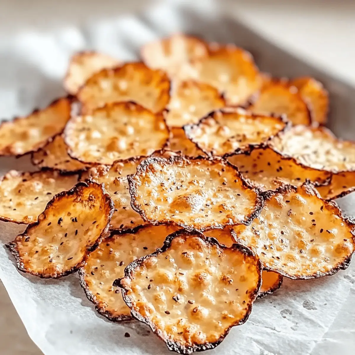 Crispy Keto Cottage Cheese Chips for Guilt-Free Snacking