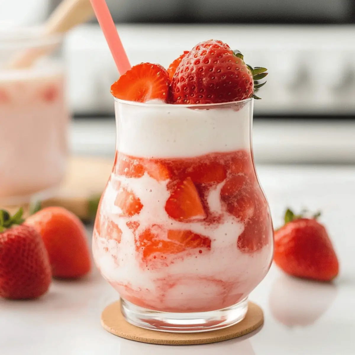 Deliciously Creamy Korean Strawberry Milk Made Easy