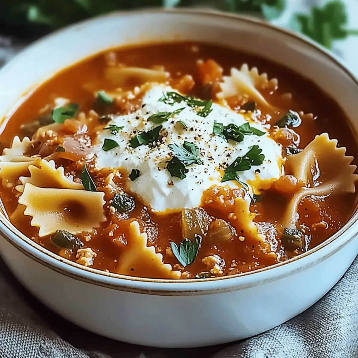 Comforting Lasagna Soup: Your New Favorite Cozy Meal