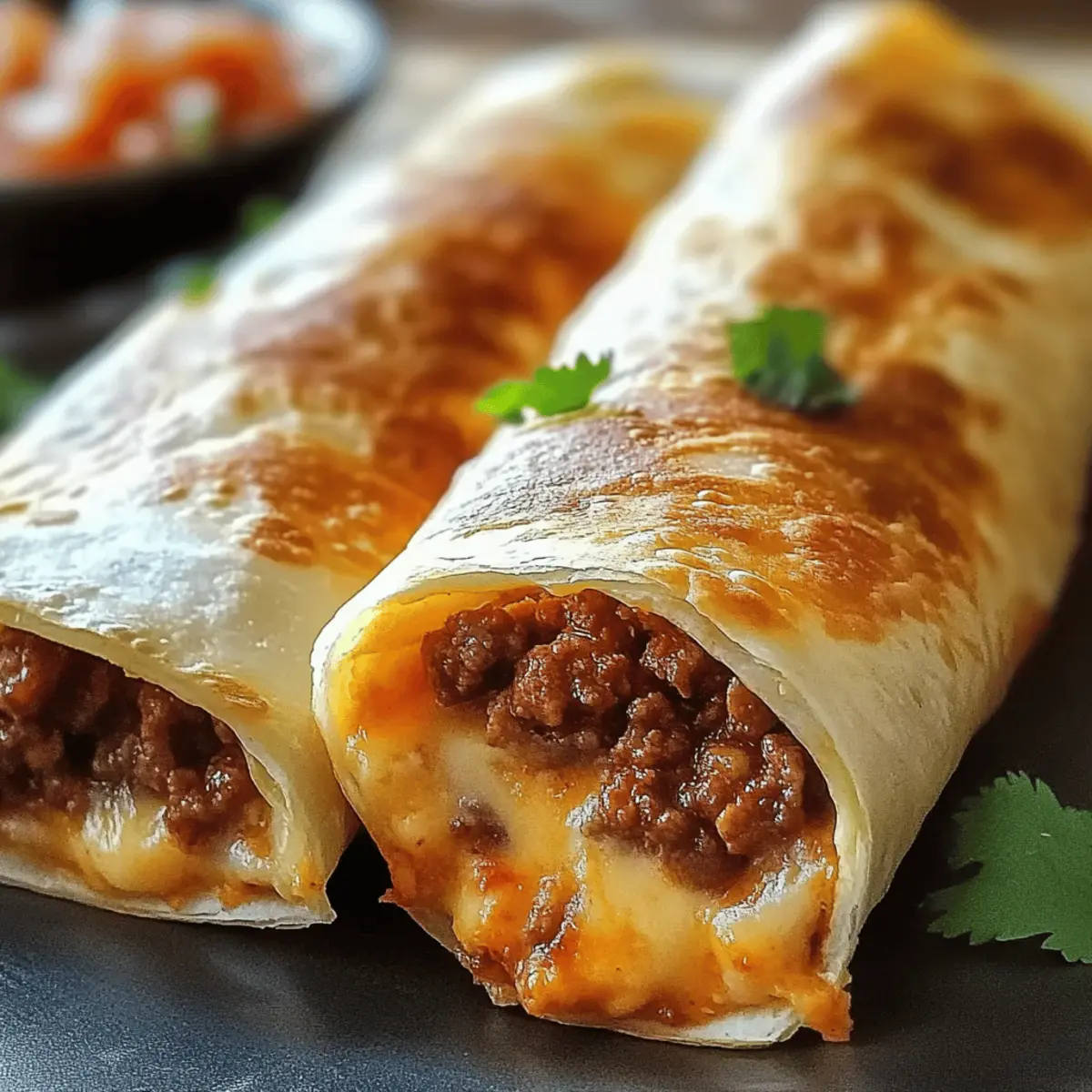 Beef and Cheese Chimichangas That Will Wow Your Taste Buds