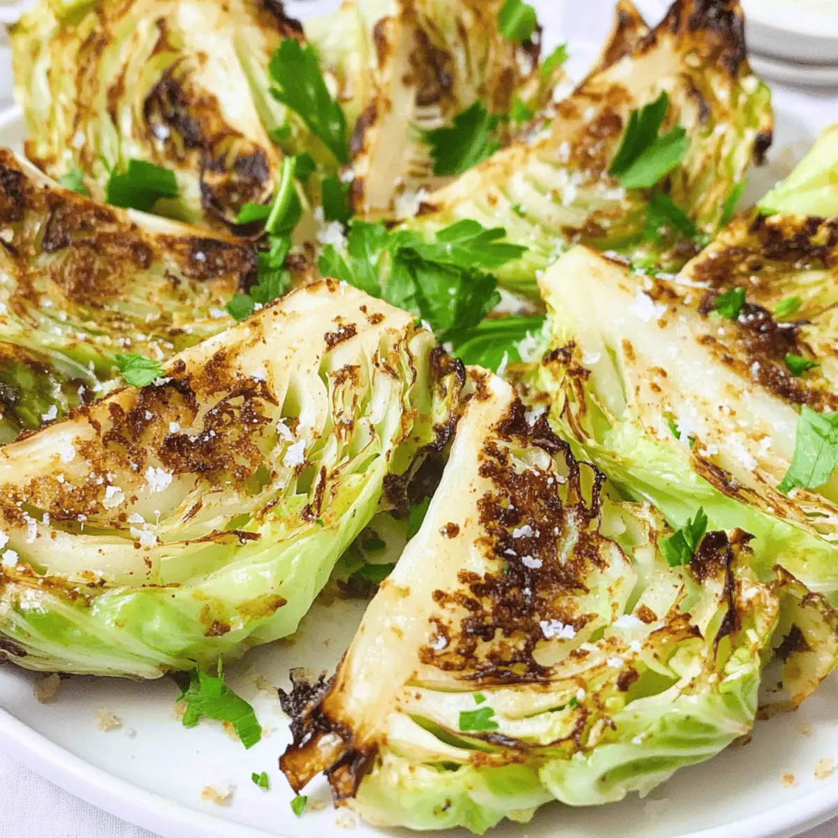 Air Fryer Cabbage Wedges: Crunchy Roasted Vegetable Bliss