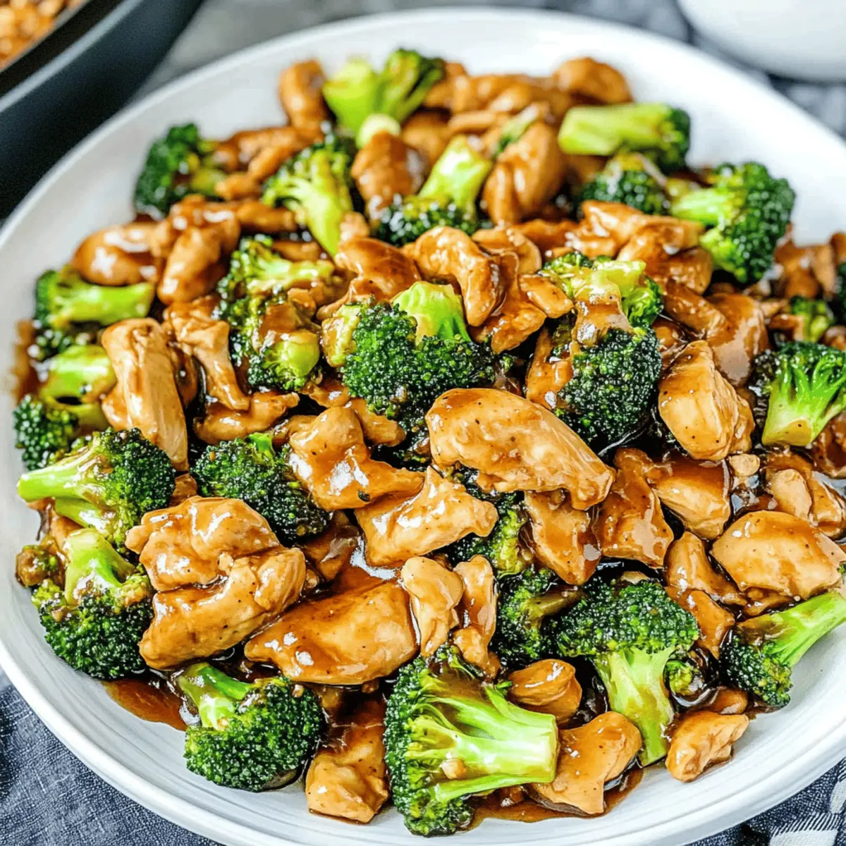 Savory Chicken Broccoli Stir Fry for Quick Weeknight Meals