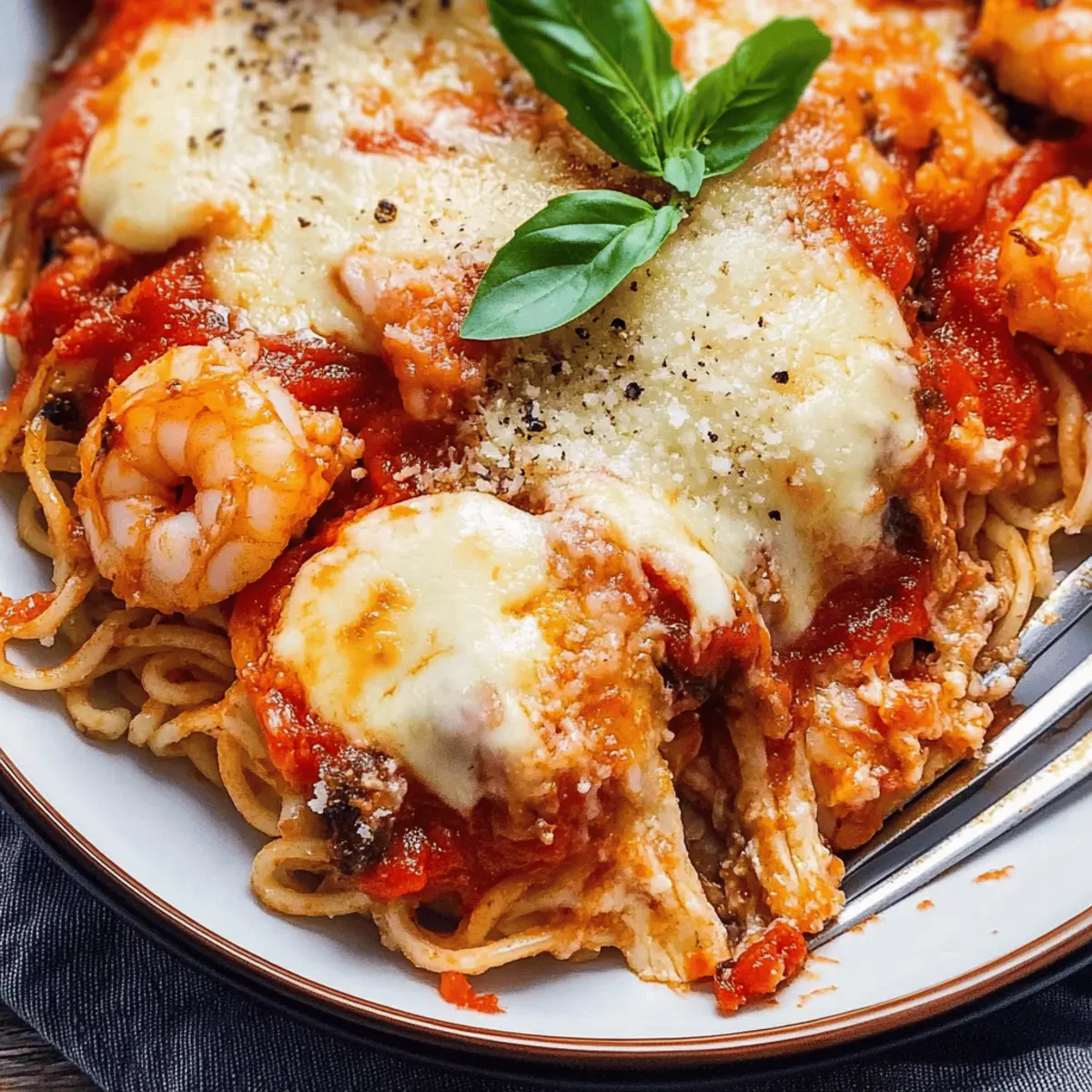 Irresistible Shrimp Parmigiana: Comfort in Every Bite