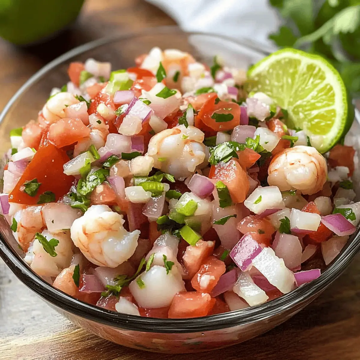 Refreshing Shrimp Ceviche: A Light and Zesty Delight