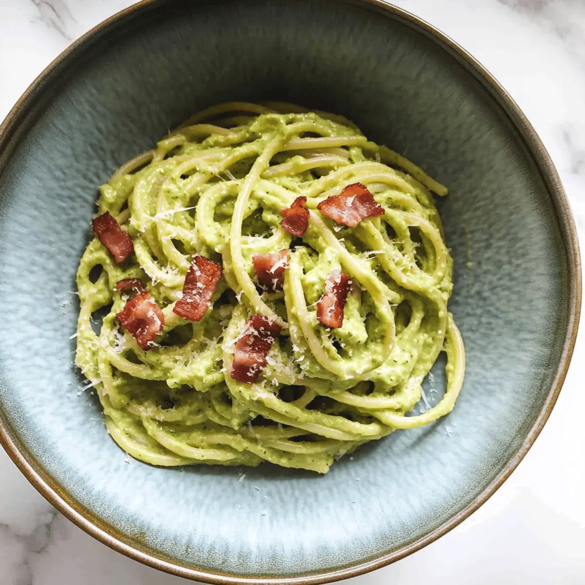Creamy Avocado Carbonara: A Healthy Twist You’ll Love