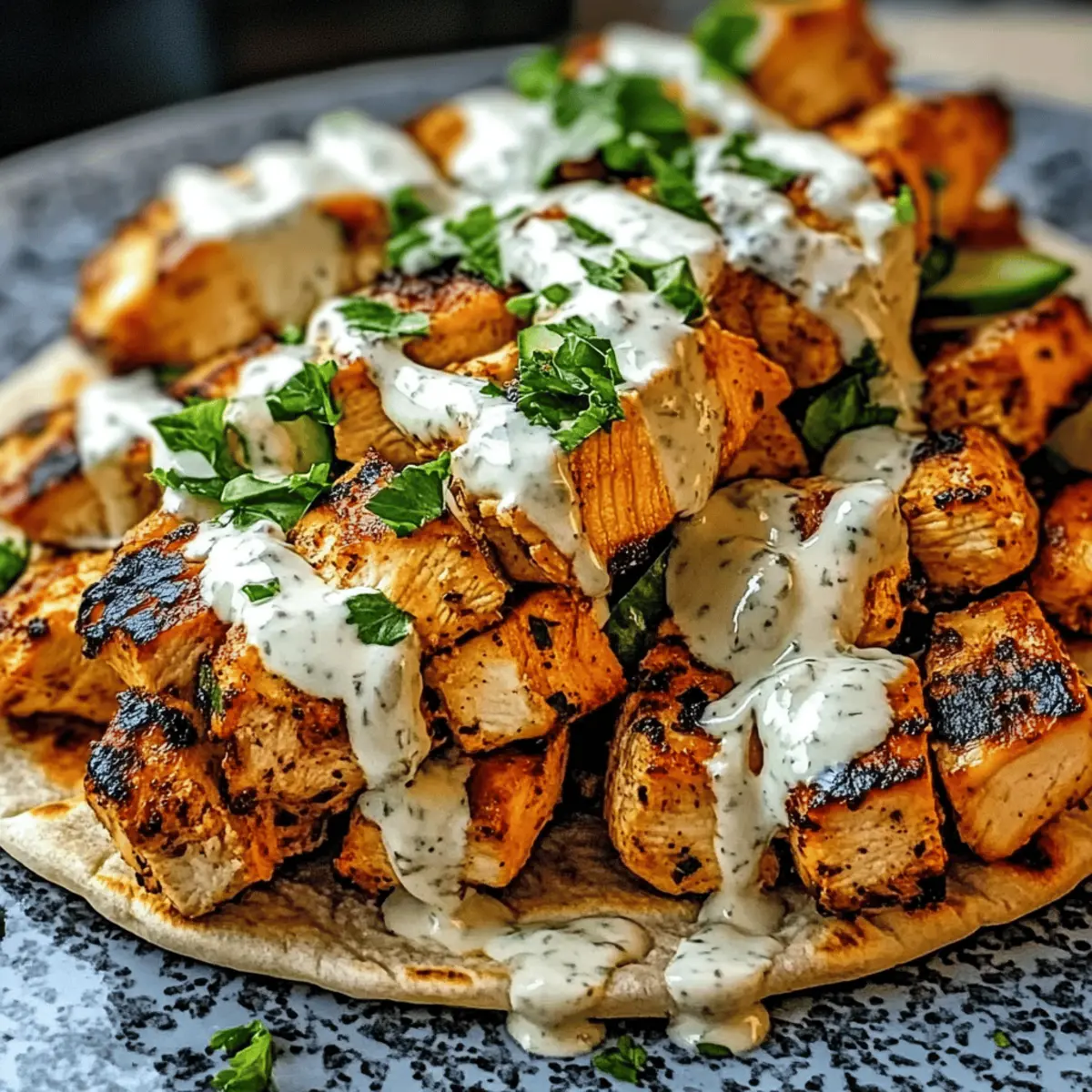 Savory Chicken Shawarma with Garlic Sauce for Homemade Bliss