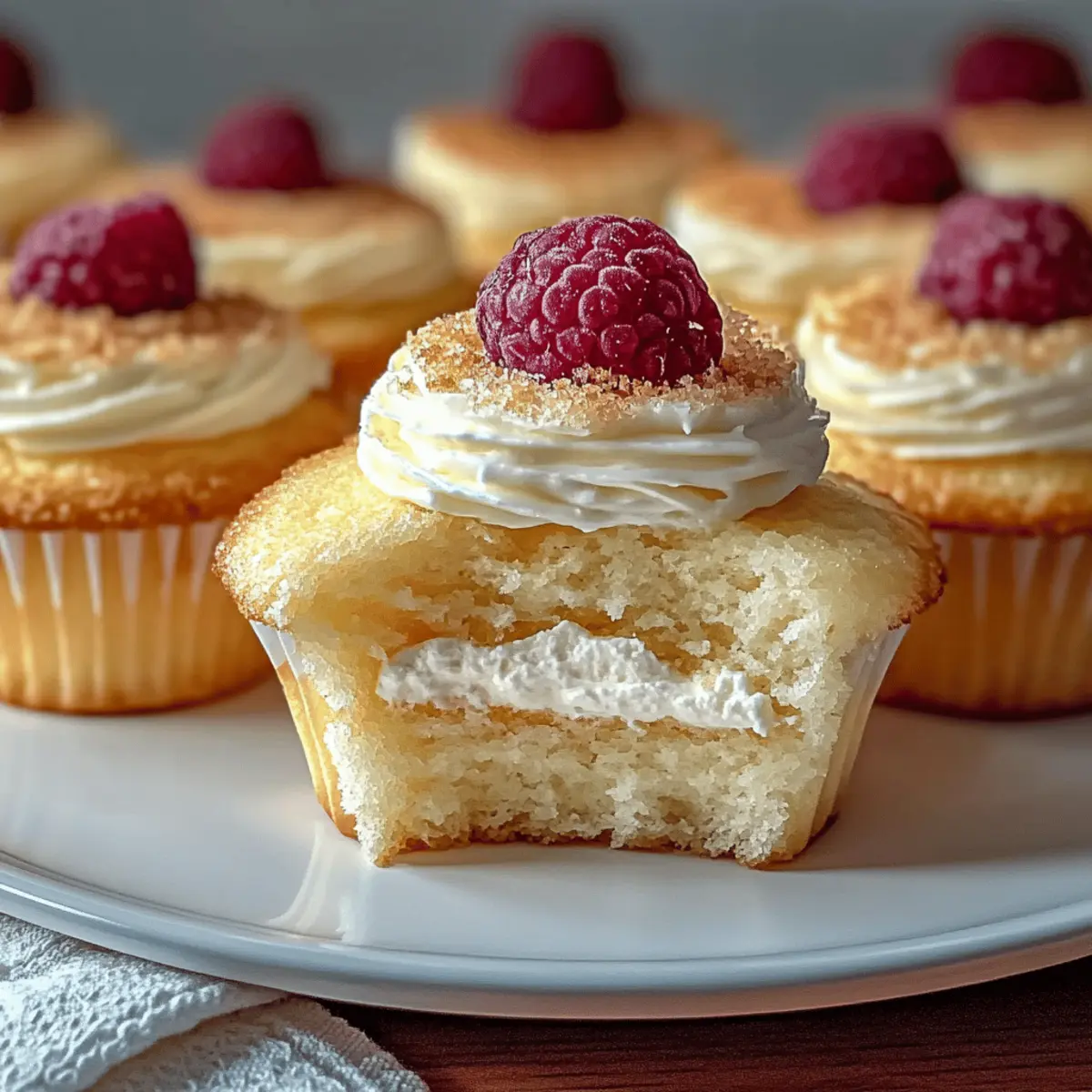 Fluffy Japanese Cotton Cheesecake Cupcakes You'll Love