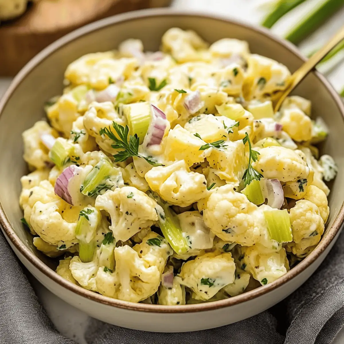 Creamy Cauliflower Potato Salad You’ll Love for Potlucks