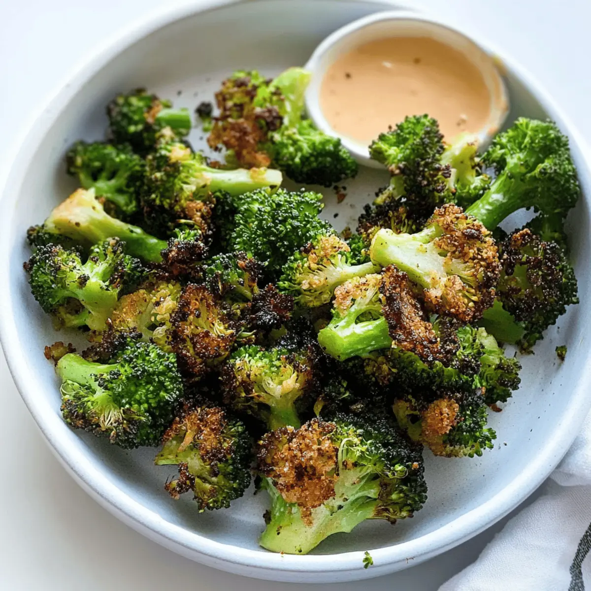 Air Fryer Broccoli Perfectly Crispy in Just 10 Minutes