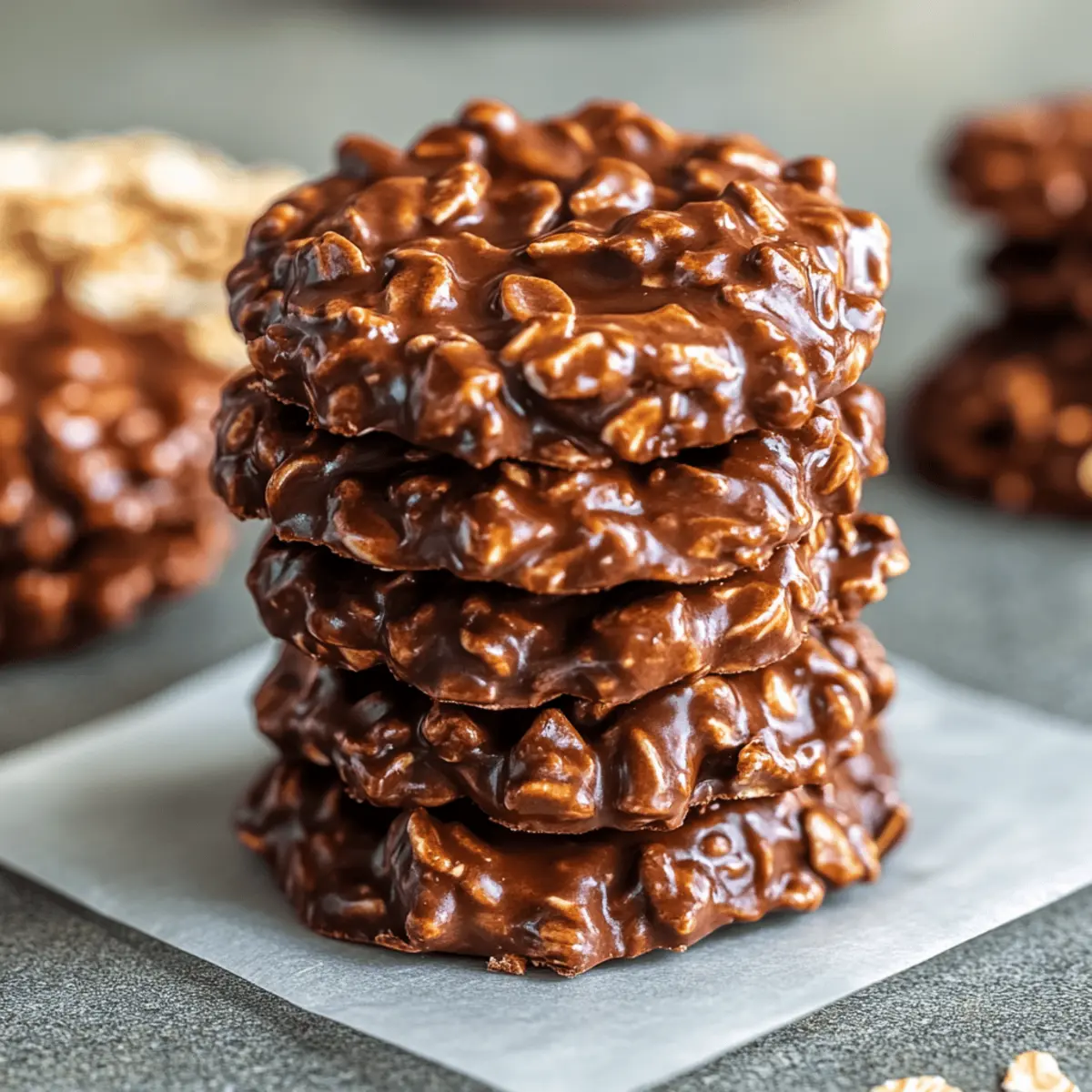Irresistibly Chewy No-Bake Cookies Recipe with Cocoa and Oats