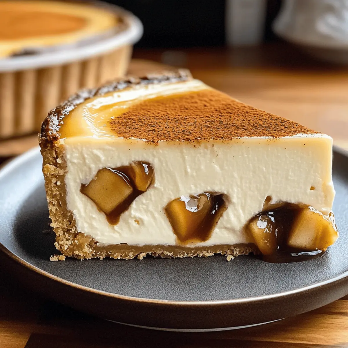 Creamy Apple Butter Cheesecake That Screams Fall Bliss