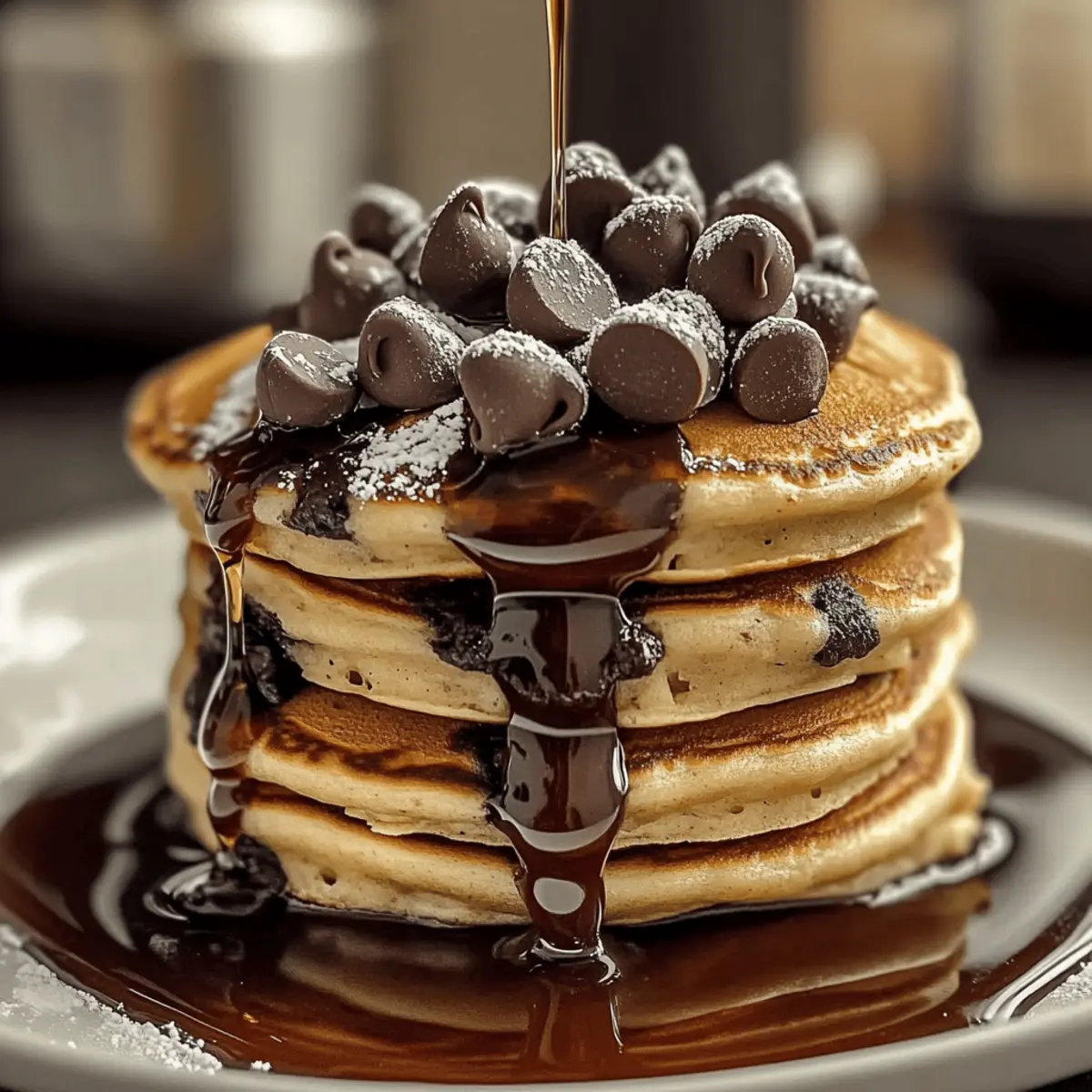 Fluffy Chocolate Chip Pancakes for a Perfect Morning Delight