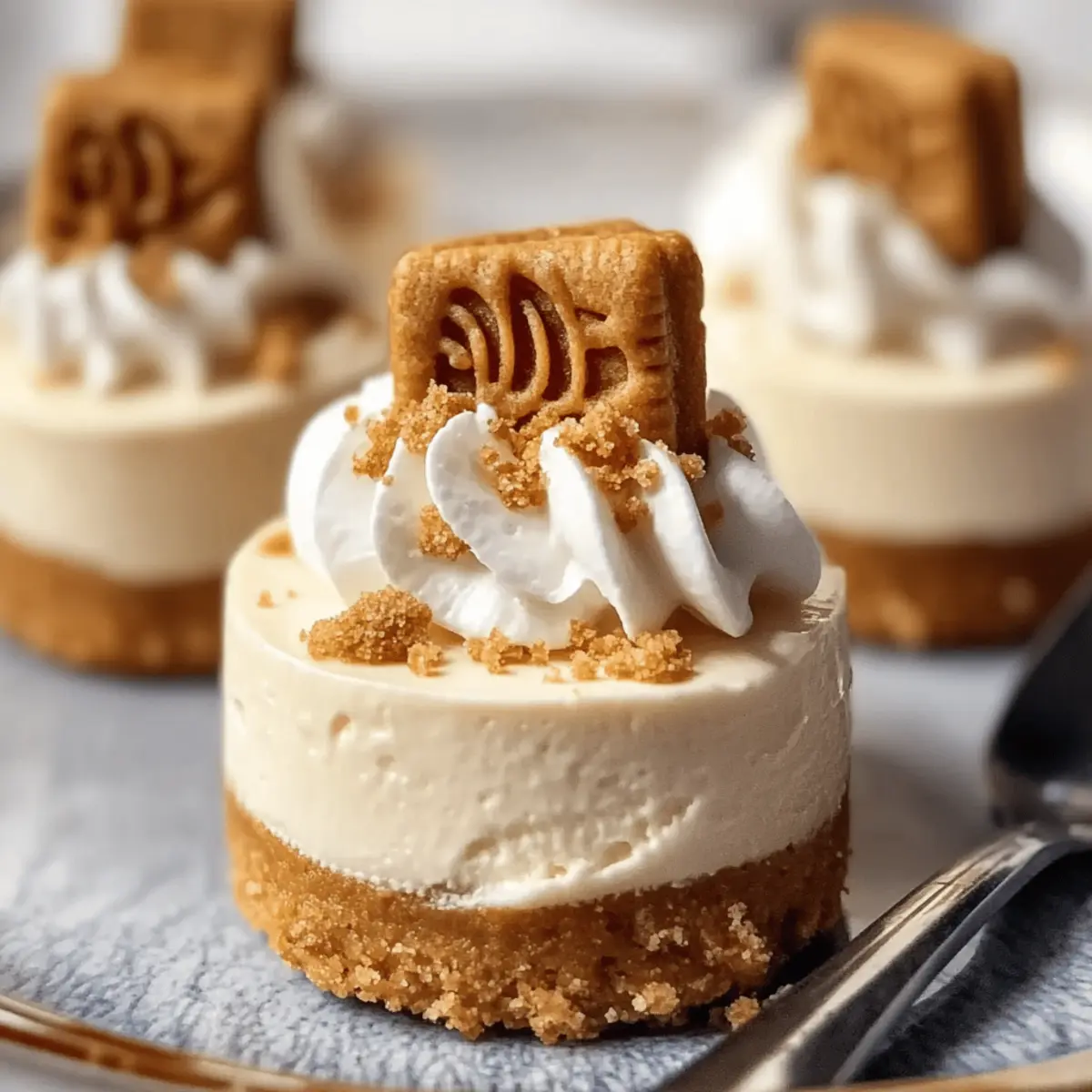 Decadent Mini Biscoff Cheesecakes You’ll Want to Devour