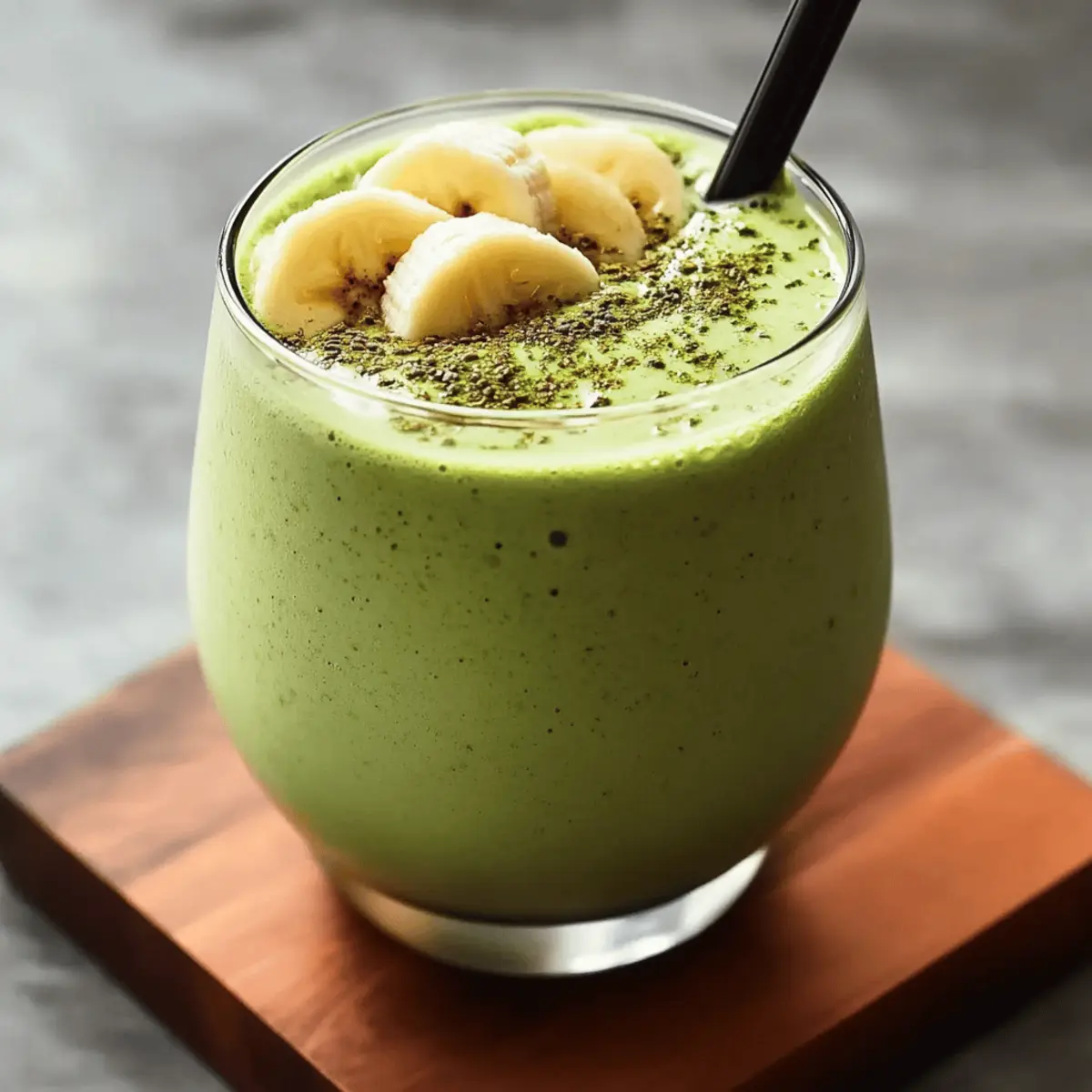 Energizing Banana Matcha Smoothie for a Vibrant Breakfast