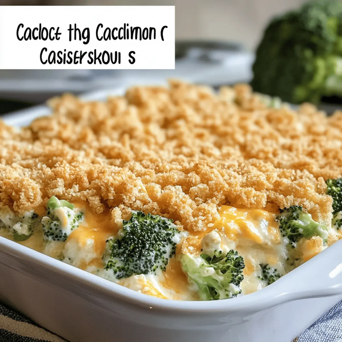 Delicious Broccoli Cheese Casserole Recipe Your Family Will Love