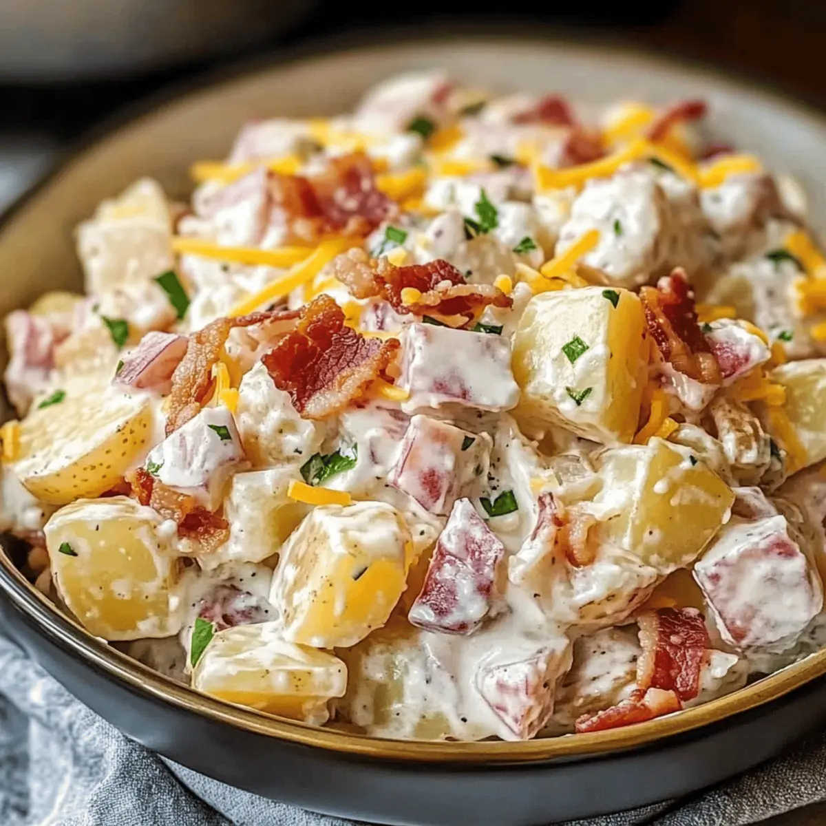 Steakhouse Potato Salad: Creamy Comfort for Any Gathering