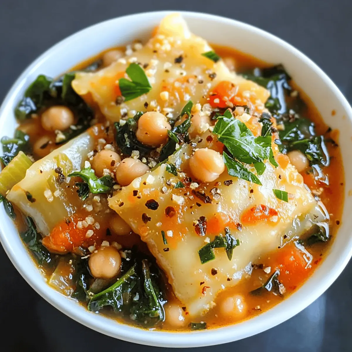 Hearty Easy Vegan Chickpea Soup for Cozy Nights