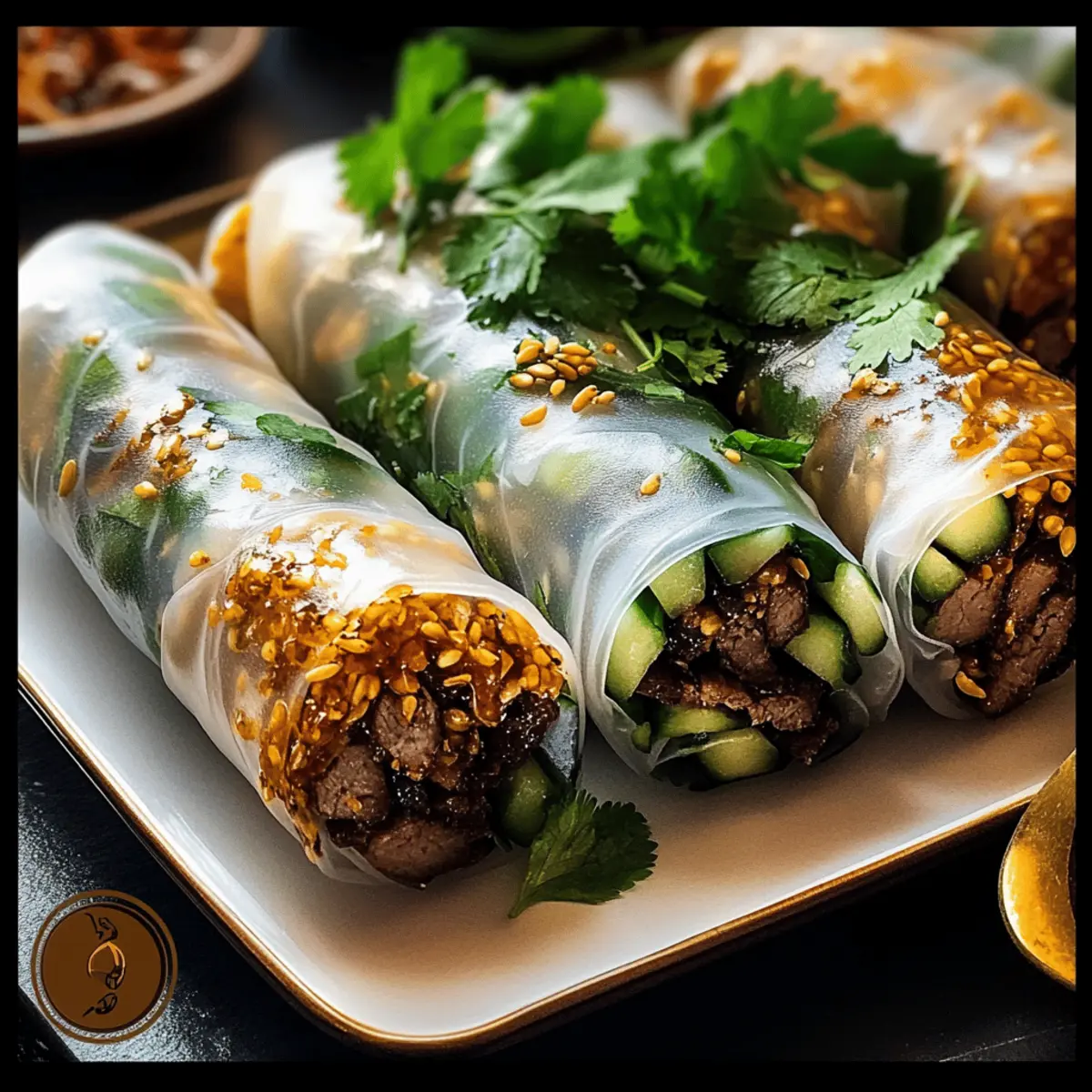 Thai Basil Beef Rolls: Flavorful Wraps in Just 20 Minutes