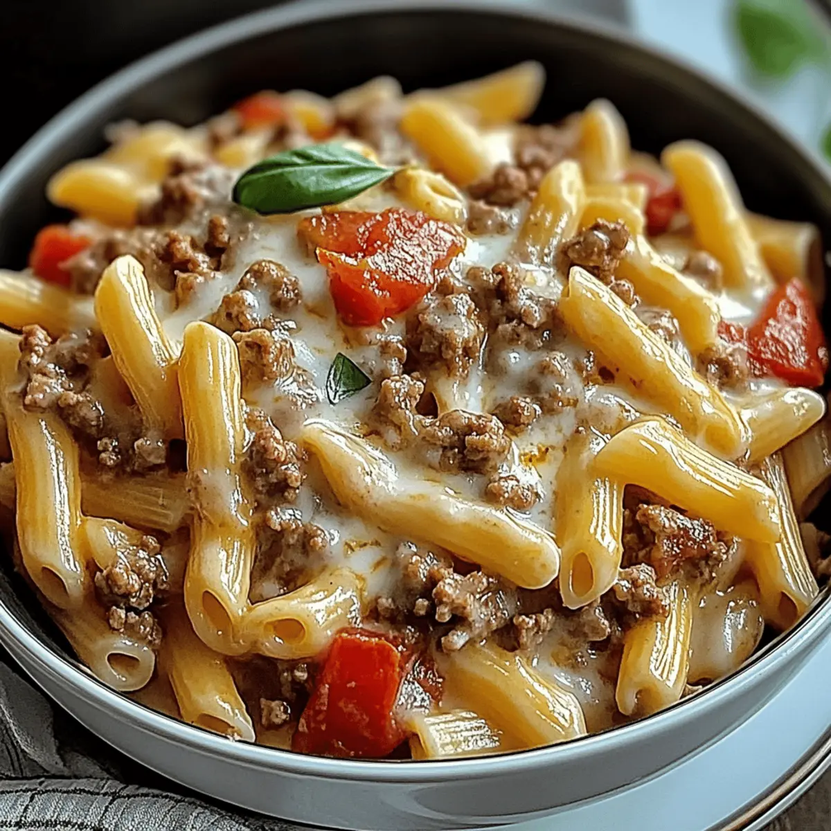 Creamy Rotel Pasta with Ground Beef for Cozy Family Nights