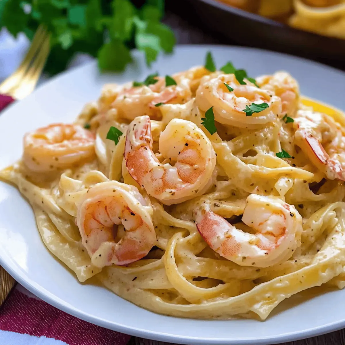 Savor Cajun Shrimp Fettuccine Alfredo in 30 Minutes!