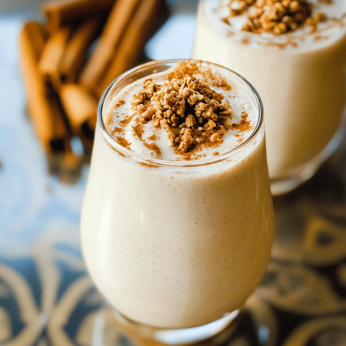 Cinnamon Roll Protein Shake for Guilt-Free Indulgence