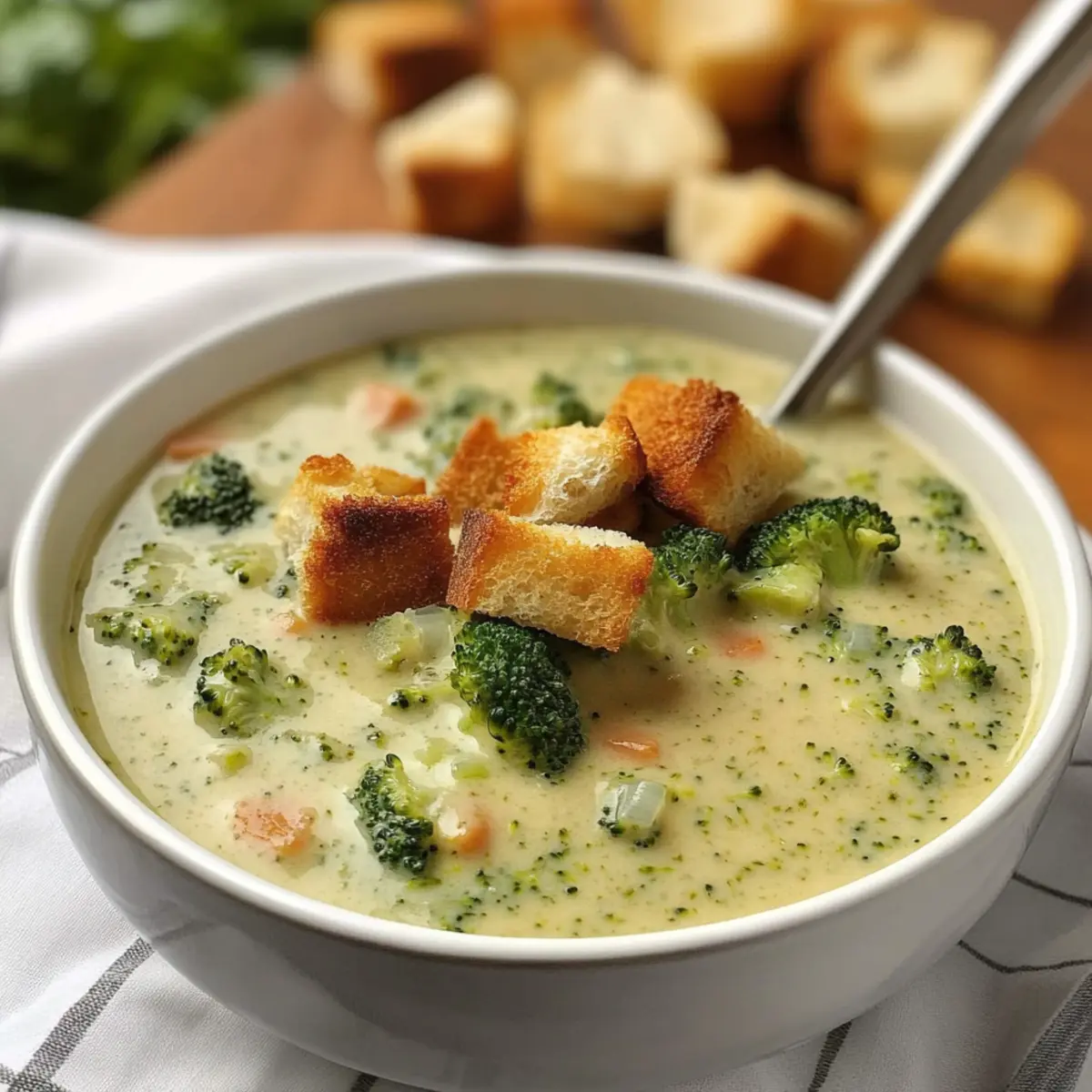 Creamy Smoked Gouda Broccoli Soup for Cozy Nights
