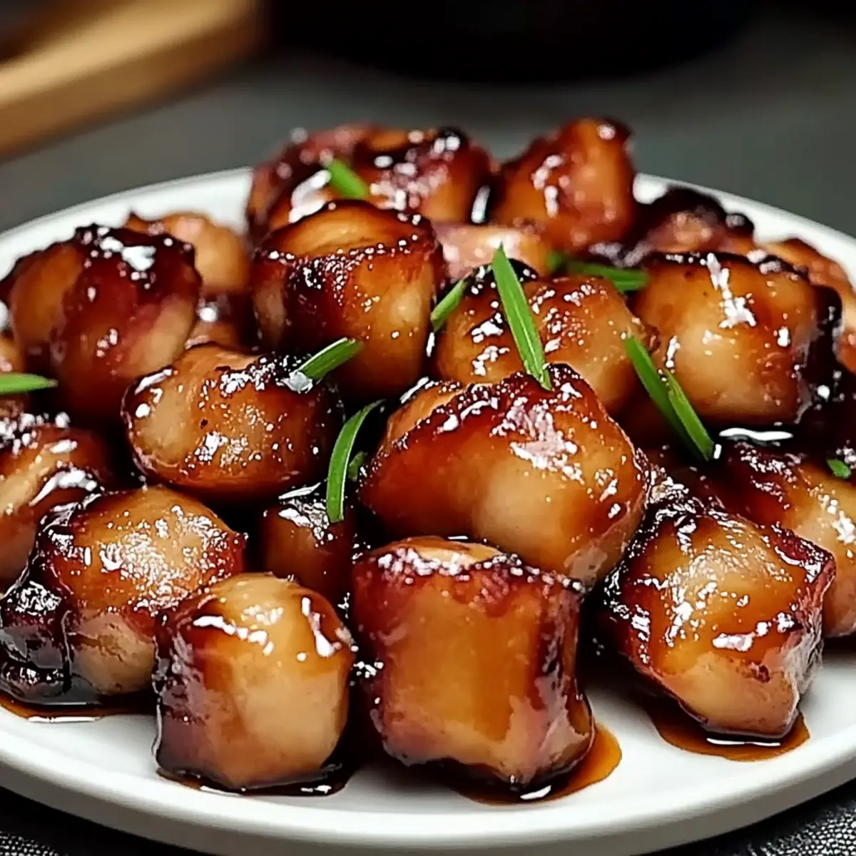 Maple Glazed Bacon Chicken Bites: Sweet Meets Savory Fun