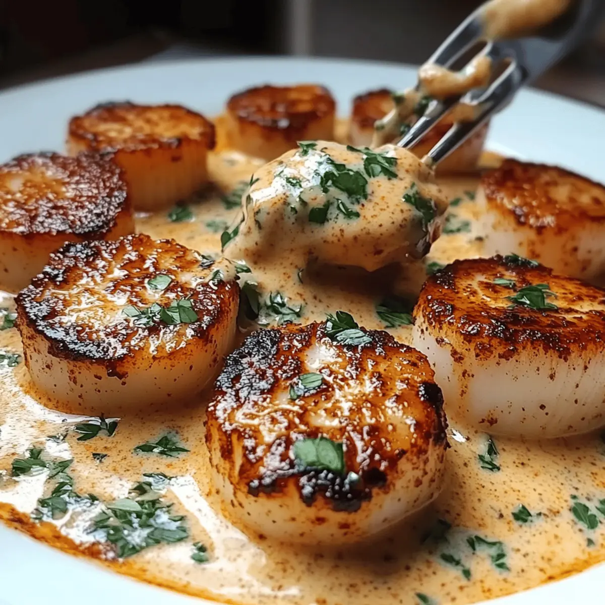 Seared Scallops With Spicy Cajun for a Flavorful Feast