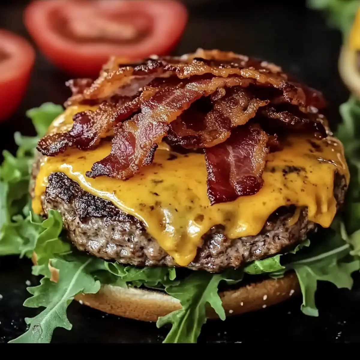Savory Crack Burgers with Ranch and Crispy Bacon Bliss