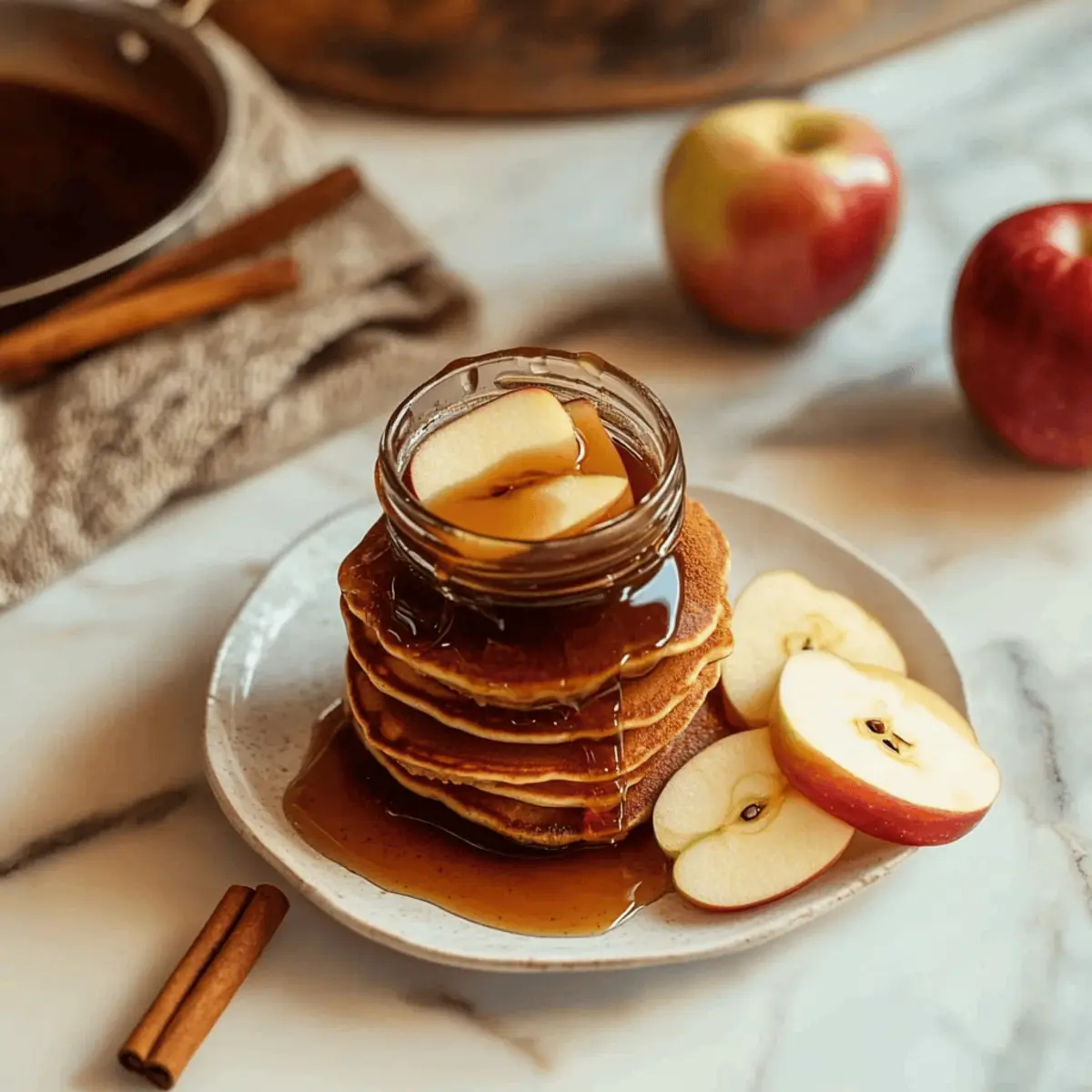 Apple Brown Sugar Coffee Syrup for a Cozy Morning Treat