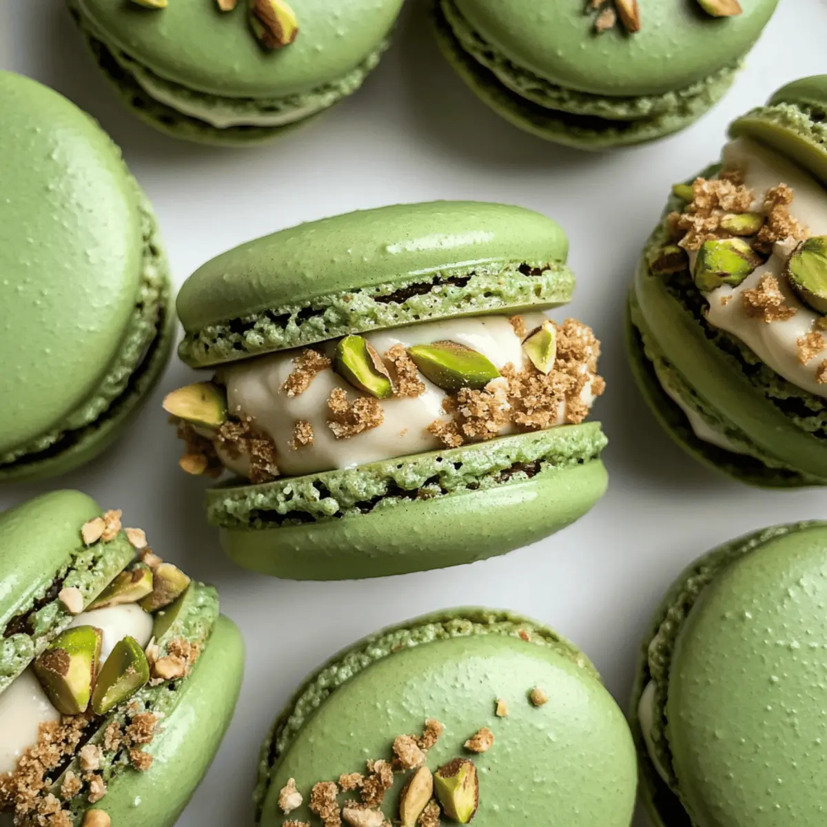 Deliciously Chewy Pistachio Macarons for Elegant Treats