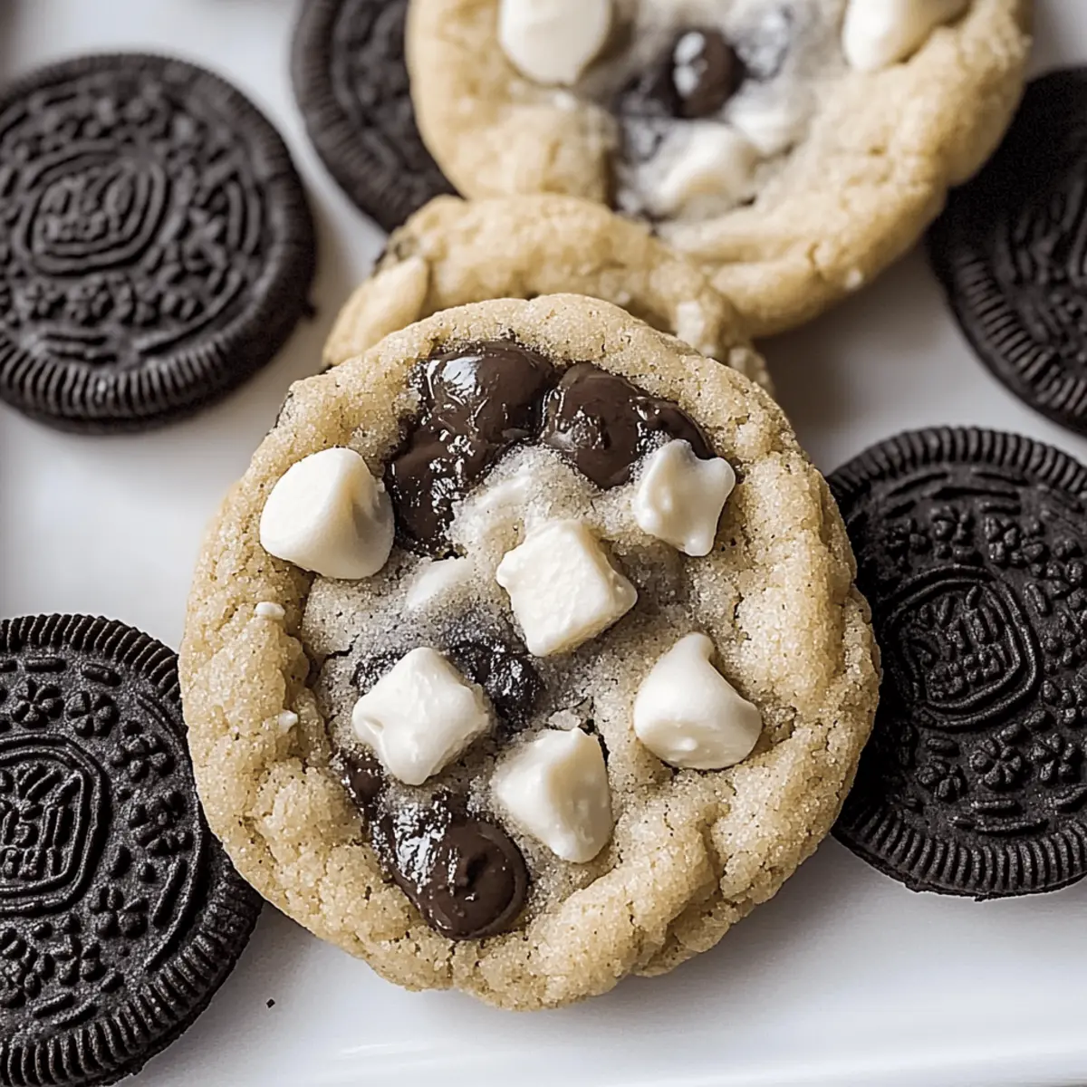 Cookies and Cream Cookie Bliss: Chewy Treats for Everyone