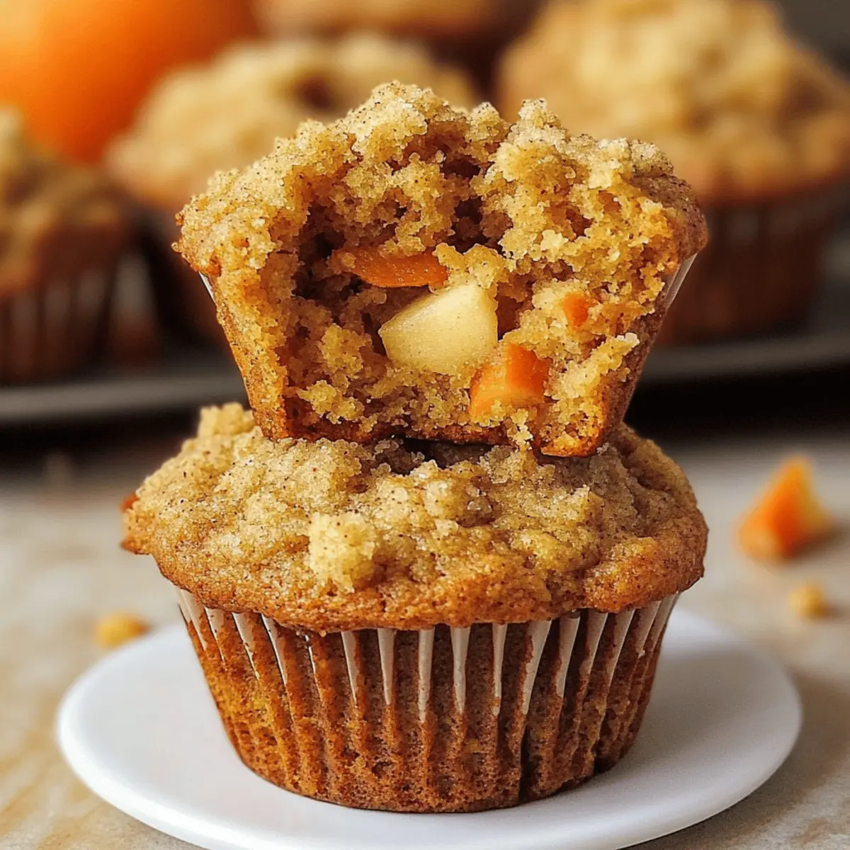 Vegan Carrot Apple Muffins for a Cozy, Guilt-Free Treat