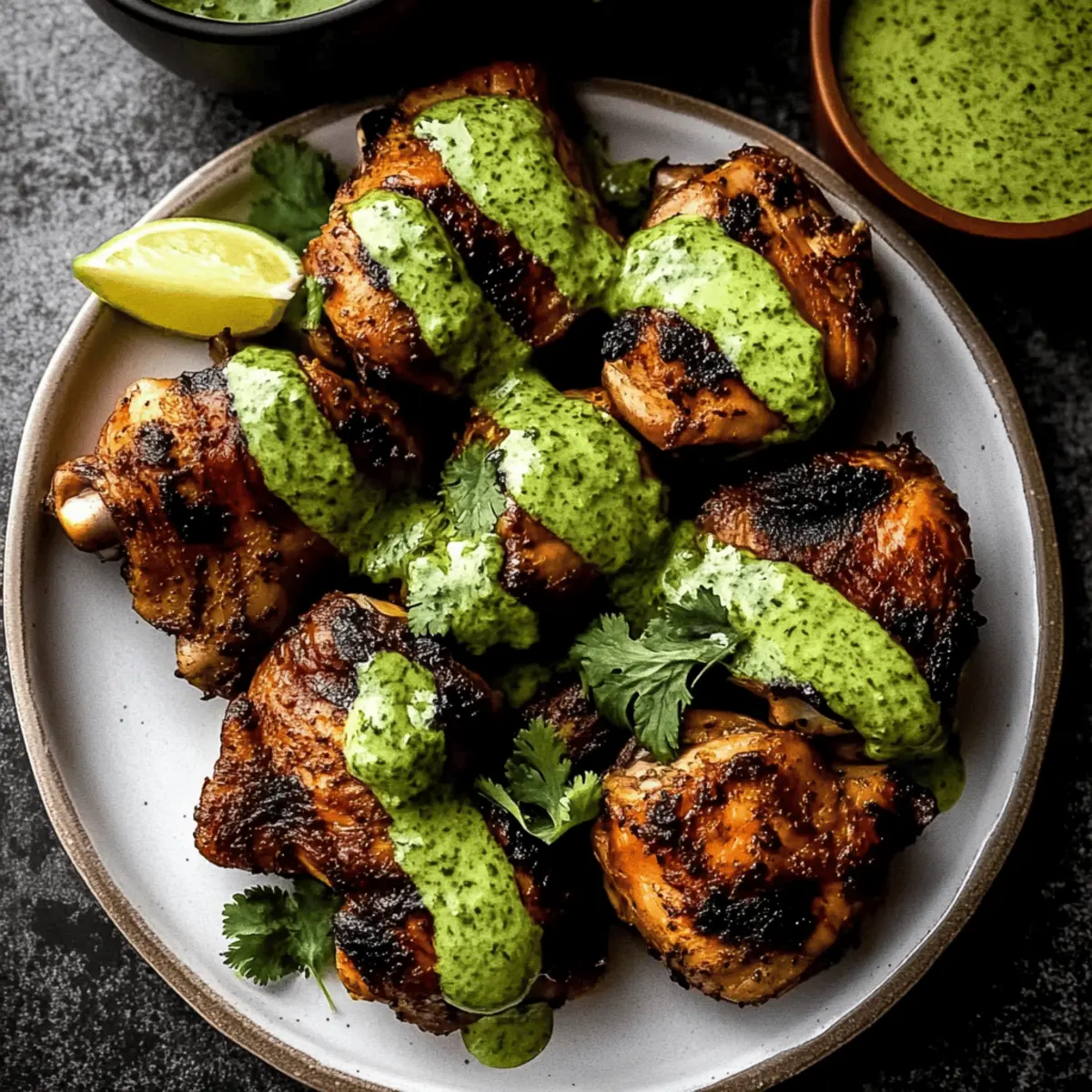 Peruvian Chicken with Green Sauce: A Flavorful Feast