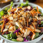 Asian Chicken Cranberry Salad