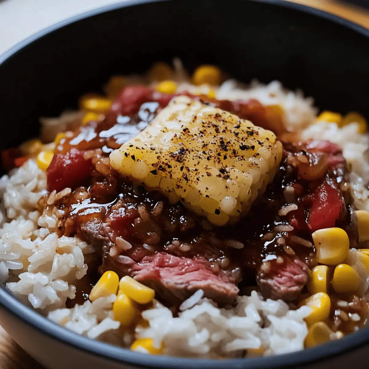 Savor Delicious Beef Pepper Rice in Just 20 Minutes!