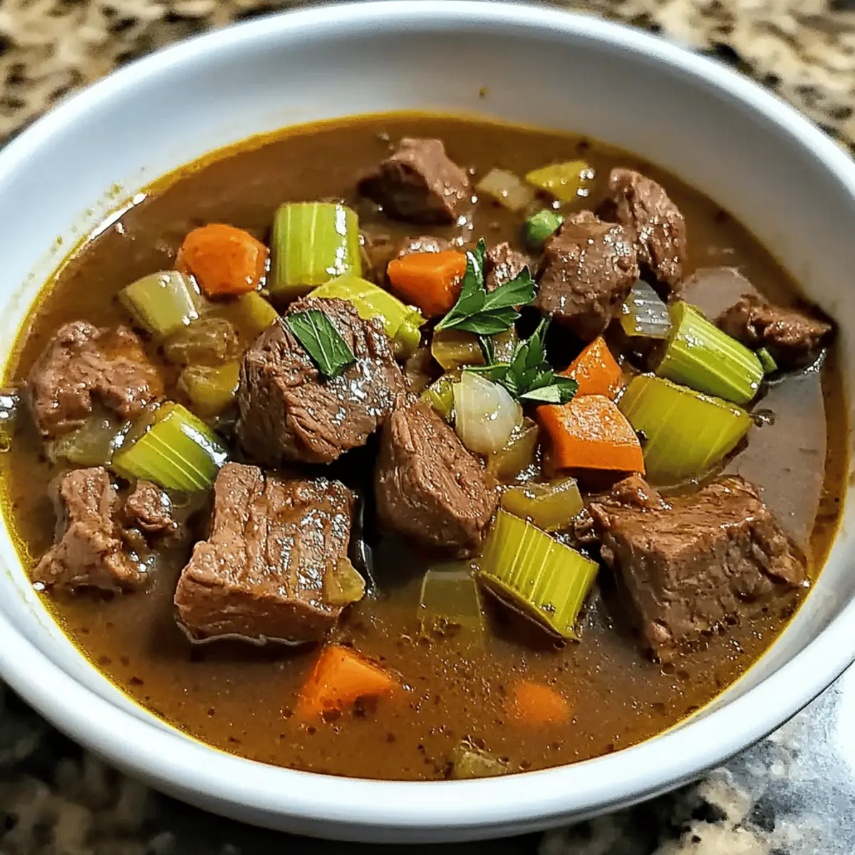 Hearty Beef and Leek Soup for Cozy Nights In