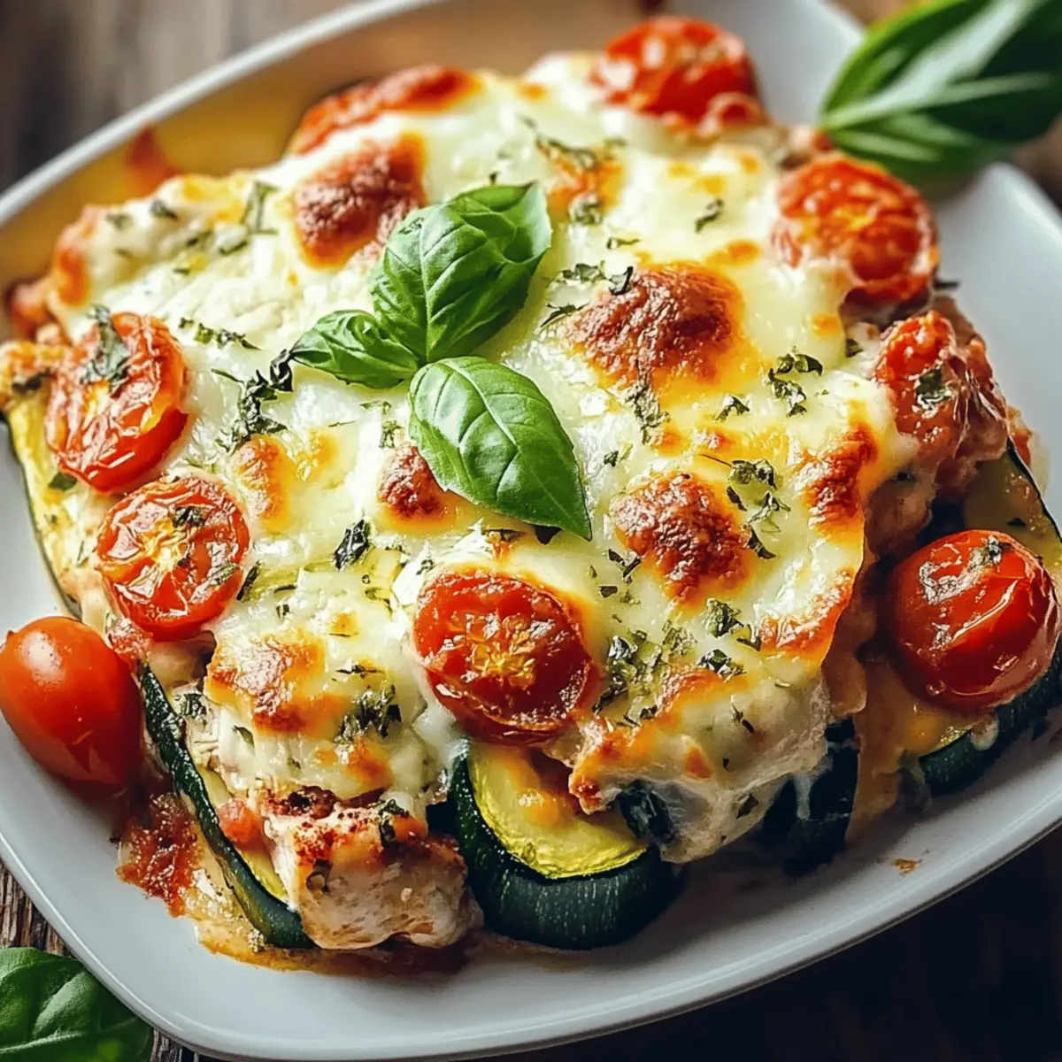 Savor the Comfort of This Chicken Zucchini Bake Delight