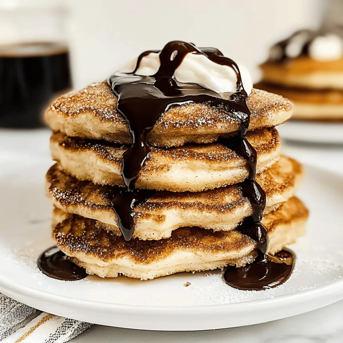 Churro Pancakes That Bring Childhood Memories to Breakfast