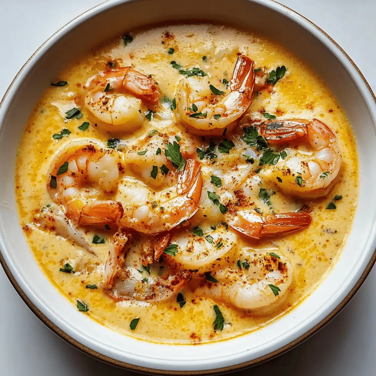 Indulge in Rich Crab and Shrimp Seafood Bisque Bliss