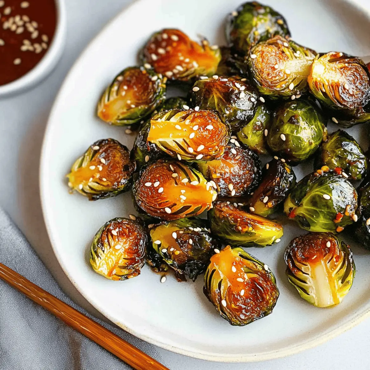 Sweet and Spicy Gochujang Brussels Sprouts You’ll Love